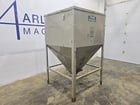 72 cu.ft. Conair, surge bin, 54" L x 54" W vessel, 36" H straight side, 36" H angled side, 5" diameter - Image 2