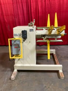 6000 lb. Mecon #60M24, coil reel, 24" width, 60" outside dimensions, 14.5"-22" ID, 4-12 RPM, 6 keepers, loop - Image 1