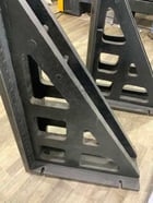 15-1/4" x 52-1/2" x 35" Angle plates with tapped holes, set - Image 4