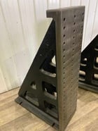 15-1/4" x 52-1/2" x 35" Angle plates with tapped holes, set - Image 10