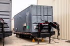 80 HP Williams & Davis, mobile boiler room, 2-pass, dry back design steam boiler, enclosure - Image 8