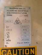 5" x 5" x 1/2" Geka #Hydracrop-55A, Ironworker, 65000 psi, 1996 - Image 5