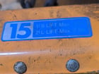 .5 Ton, Harrington #TCR-500C, Pneumatic Air Hoist, 60-90 PSI, 410-620 kPa - Image 5