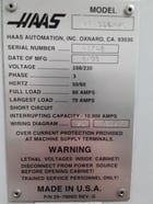Haas #VF-3SS APC, CNC vertical machining center, 40" X, 20" Y, 25" Z, 12000 RPM, 24 automatic tool changer - Image 7