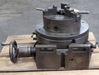 Universal Vise and Tool Co., horizontal/vertical rotary table, 8" 3-jaw Pratt Burnerd chuck - Image 5