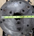 Universal Vise and Tool Co., horizontal/vertical rotary table, 8" 3-jaw Pratt Burnerd chuck - Image 6