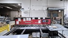 1/4" x 10' Amada #M3060, 16 holddown, 60 SPM, Amada CNC Back Gauge, squaring arm, 2 front support arms, 2003 - Image 3