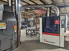 42" Timesavers #32-Series-1100-WRB, wide belt sanding and deburring machine, wet dust collector, 300 hours - Image 3