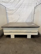 72" x 96" x 16" Granite Surface Combustion Plate w/ stand - Image 2