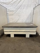 72" x 96" x 16" Granite Surface Combustion Plate w/ stand - Image 3