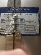 7500 gallon Mueller, Stainless Steel Jacketed Vertical Tank, 122" diameter x 267" height, 25 psi @ 100°F - Image 4