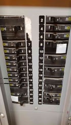 225 Amp, Square D #NQOD, Complete Panelboard, MHC44SHR Hinged Trim, 208 Volts, w/ main, type 1 enclosure - Image 4