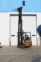 5000 lb. Caterpillar #T50D, forklift, LP, 3 stage mast, hard tire, #64297 - Image 5