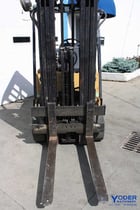 5000 lb. Caterpillar #T50D, forklift, LP, 3 stage mast, hard tire, #64297 - Image 7