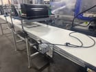 27-1/4" wide x 16' long, MK #GUF-P2000, flat belt conveyor with EMI cooling system, adjustable height - Image 2