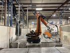 Baca Systems, Robo SawJet, robotic 6-Axis sawjet, 90" x 144" table, 16" saw, Kuka KR 210 robot, 2016 - Image 2