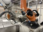 Baca Systems, Robo SawJet, robotic 6-Axis sawjet, 90" x 144" table, 16" saw, Kuka KR 210 robot, 2016 - Image 4