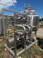 Bucher Denwel #DFP100A-11019, Flash Pasteurizer System, 43.5 psi @ 86°F vessel, Alfa Laval plate & frame - Image 3