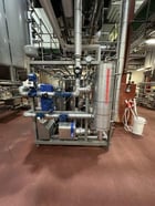 Bucher Denwel #DFP100A-11019, Flash Pasteurizer System, 43.5 psi @ 86°F vessel, Alfa Laval plate & frame - Image 8