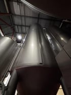 16,600 gallon Mueller, Stainless Steel Jacketed Vertical Tank, 121" diameter x 444" height, 15 psi @ 100&deg;F - Image 3