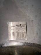 27,000 gallon Ziemann Bauer, Stainless Steel Jacketed Vertical Pressure Tank, 163" diameter x 42' tall, 29 - Image 4