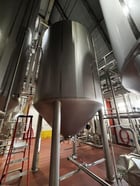 8300 gallon Mueller, Stainless Steel Jacketed Vertical Tank, 117" diameter x 143" height, 14 psi @ 100&deg;F - Image 3