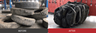Enerpat #VB-TY1500 Scrap Tire Baler, 100 Ton Press Force, 59" 30" Bale - Image 6