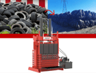 Enerpat #VB-TY1500 Scrap Tire Baler, 100 Ton Press Force, 59" 30" Bale - Image 8