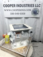 15" x 15" HE MAC Colt-On counter clock wise carbon steel valve, rebuilt, not used since - Image 6