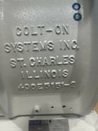 15" x 15" HE MAC Colt-On counter clock wise carbon steel valve, rebuilt, not used since - Image 7