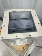 15" x 15" HE MAC Colt-On counter clock wise carbon steel valve, rebuilt, not used since - Image 8