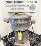 24" Sweco, single deck screener sifter, Stainless, .33 HP electric motion generator, complete with cover - Image 1