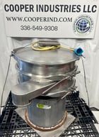 24" Sweco, single deck screener sifter, Stainless, .33 HP electric motion generator, complete with cover - Image 3