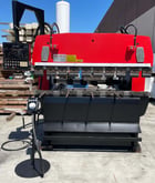55 Ton, Amada #RG-50, CNC press brake, 6.5'OA, 59.9" between housing, 3.9" stroke, 15.76" throat, 14.6" open - Image 1