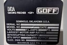 Goff #WM27.5-4-40, Through-Feed Wheel Blast Machine, 24" wide wire mesh belt system, (4) 10 HP wheels, 460 - Image 3