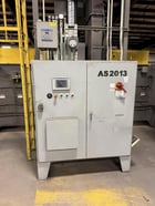 Pangborn #ES1845, Screw-Type Shot Blast Machine, (2) 25 HP wheels, 2" diameter max. part size, dust - Image 2