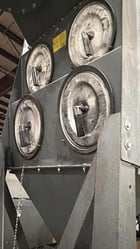 Pangborn #ES1845, Screw-Type Shot Blast Machine, (2) 25 HP wheels, 2" diameter max. part size, dust - Image 5