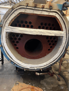 30 HP Superior Mohawk #4-X-156, nat gas firetube boiler, 150 PSI, 1992 - Image 3