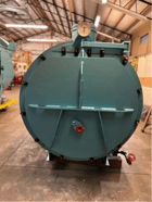30 HP Superior Mohawk #4-X-156, nat gas firetube boiler, 150 PSI, 1992 - Image 4