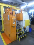 Pfauter #P-630, gear hobbing machine, with tailstock, automatic hob shift, slat type chip conveyor, 1975 - Image 9