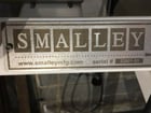 12" wide x 10' long, Smalley, portable inclined cleated belt conveyor, adjustable side guides - Image 10
