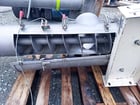 9" diameter x 7' long, metalfab stainless steel screw conveyor, 1 HP, quick opening inspection door - Image 3