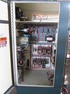 30 Ton, Wabash #30-1212-4STMBX, 4-Post Hydraulic Lab Press, 12" x 12" steam heated/water cooled platens - Image 9