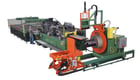 24" x .25" CRP, Cut-To-Length line, 7500 lb., 50 FPM, mandrel uncoiler, hydraulic expansion, 9 roll - Image 7