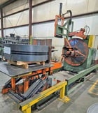 24" x .25" CRP, Cut-To-Length line, 7500 lb., 50 FPM, mandrel uncoiler, hydraulic expansion, 9 roll - Image 10