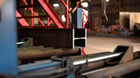 Heavy Duty Material Handling, Amtek, 100" 6-Rollers, 44" width Roller Conveyors, 1000 lbs./roll capacity, #60 - Image 1