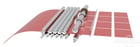 61" x 0.1" Stefa #LCS3, Cut-to-Length Line, (9) 5.4" diameter Straightener Rolls, (3) 11.6" diameter Slitting - Image 4
