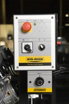 9.5" x 11" Hydmech #DM-10, Double Miter Band Saw, 1" x 116" Blade, 34" H Table, 118-236 SFM, 2/2.4 HP, 480 V - Image 4