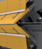 126" -331" Stefa #VHB-Series, Double Folder, 14 gauge Thickness capacity, 15-1250 mm Backgauge Range - Image 3