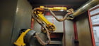 Prodevco #PCR42, Robotic Beam Plasma, 60' Infeed & Outfeed Conveyors, 2015 - Image 1